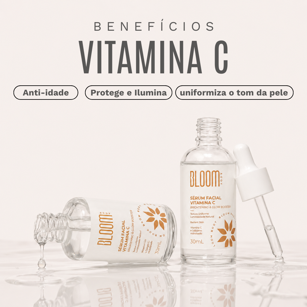 Kit de Sérum Facial Bloom Body: O Cronograma Completo para sua Pele