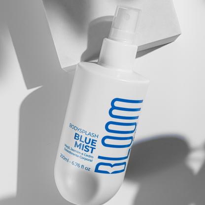 Kit Body Splash, Body Cream e Perfume Capilar Blue Mist