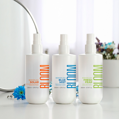 Kit 3 Body Splash Desodorante Colônia 200ml - Solar, Fresh Pear e Blue Mist