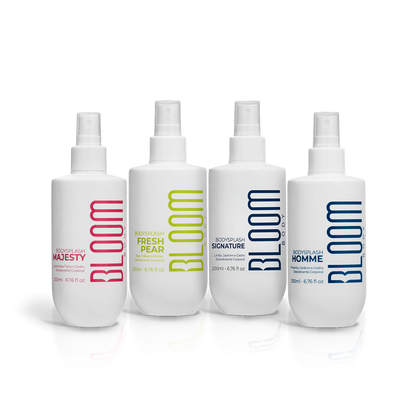 Kit Casal 4 Body Splash Feminino e Masculino