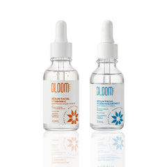 Kit de Sérum ácido hialurônico e vitamina C