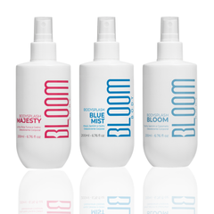 Kit 3 Body Splash Desodorante Colônia 200ml - Majesty, Blue Mist e Bloom