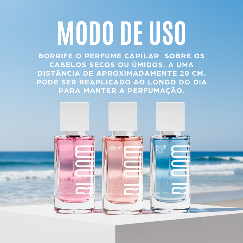 Kit Body Splash e Perfume Capilar Majesty